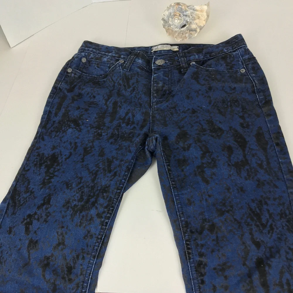 FREE PEOPLE Sz 26  over-dye jeans